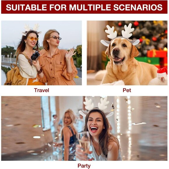 Women's Brown Bear Furry Animal Halloween Cosplay Party Ears Costume Headband - Picture 6 of 7